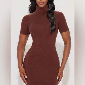FashionNova On Read Sweater Midi Dress
